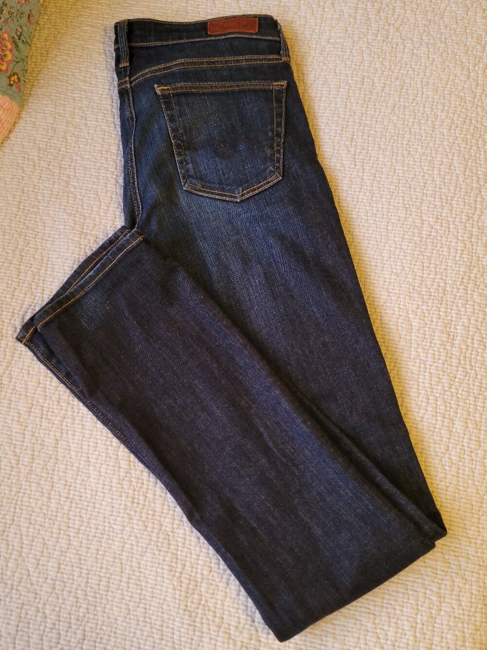 Ag Adriano Goldschmied The Alexa Mid-Rise Slim Boot Denim Jeans Size 26 - Picture 6 of 9